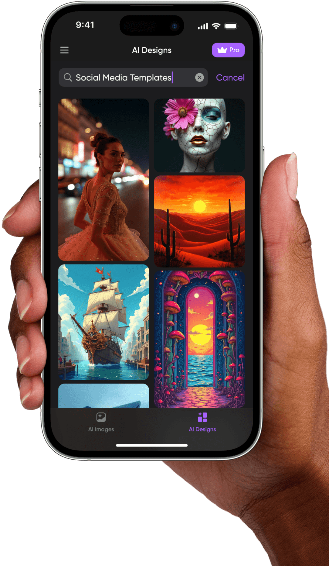Mobile UI